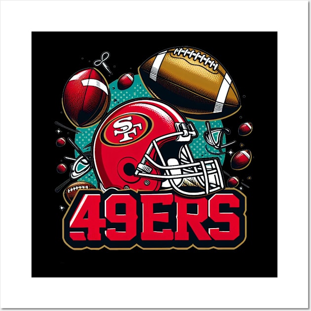 San Francisco 49ers Wall Art by DarkWave